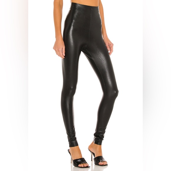 COMMANDO Perfect Control Faux Leather Legging in Black | size small / US 2-4 - Picture 1 of 6